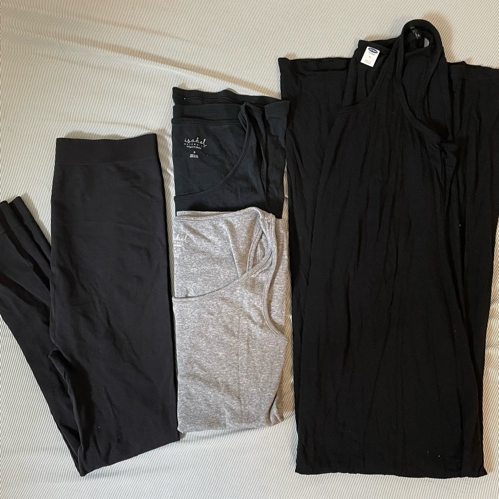 Maternity Lot - Tank Tops / Leggings / Dress